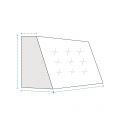 Bolster Straight Back Cushion Cover