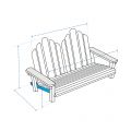 Custom Adirondack Chair Covers - Design 5