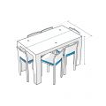 Custom Dining Table Covers - Design 4