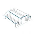 Custom Dining Table Covers - Design 5