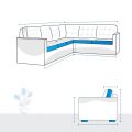 Custom L Shape Sofa Covers - Design 1