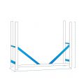 Rectangle Firewood Rack Cover