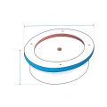 Round Fire Pit Covers - Design 2