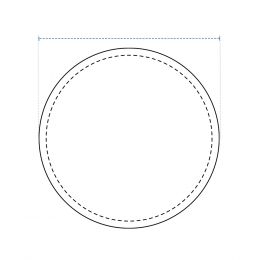 Baseball Weighted Mound Tarps – Round