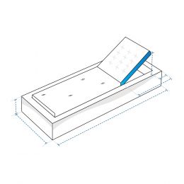 Custom Chaise Lounge Cover - Design 7