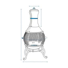 Custom Chiminea Cover - Design 1