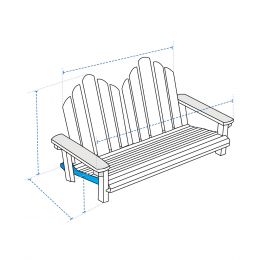 Custom Adirondack Chair Covers - Design 5