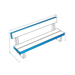 Custom Bench Covers - Design 2
