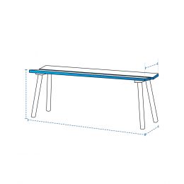 Custom Bench Covers - Design 4