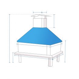 Custom Chiminea Cover - Design 6