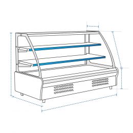 Custom Concession Display Cover - Design 1