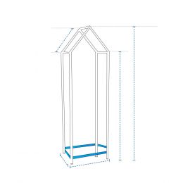 Custom Firewood Rack Cover - Design 5