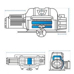 Custom Winch Covers - Design 1