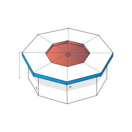 fire pit covers octagon