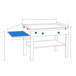 Custom Griddle Covers - Design 1