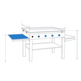 Custom Griddle Covers - Design 2