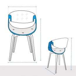 Modular Club Chair Covers - Design 2