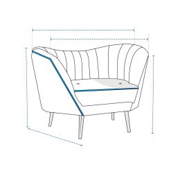 Modular Club Chair Covers - Design 5