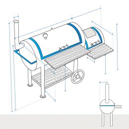 Offset Smoker Covers