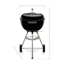 Grill Cover for Weber Original Kettle Charcoal Grill 18"