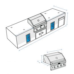 Outdoor Island Kitchen Covers