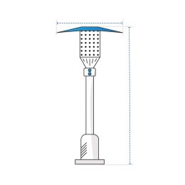 Patio Heater Covers - Design 1