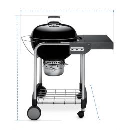 Grill Cover for Weber Performer Charcoal Grill 22"