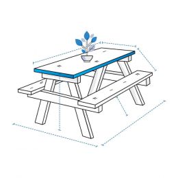 Picnic Table Covers - Design 1