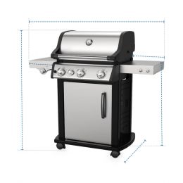 Grill Cover for Weber Spirit SP-335 Gas Grill