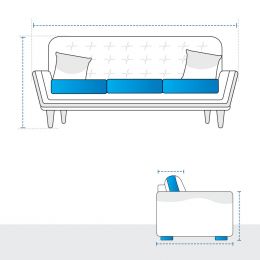 Straight Sofa Covers