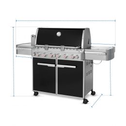Grill Cover for Weber Summit E-670 Gas Grill
