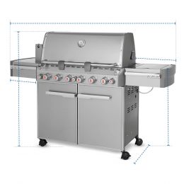 Grill Cover for Weber Summit S-670 Gas Grill