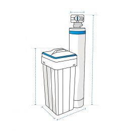 Water Softener Machine Cover