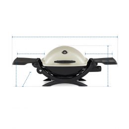 Grill Cover for Weber Q 1200 Gas Grill