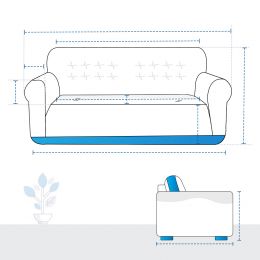 Custom 2 Seater Sofa Slipcover