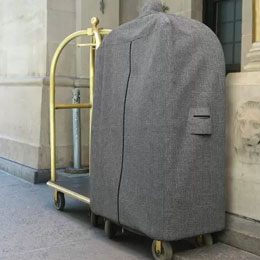 Custom Luggage Cart Cover - Design 1